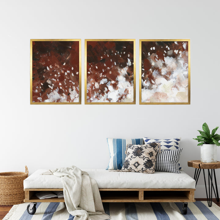 The Chestnut Horse Triptych - Set of 3 - Jetty Home