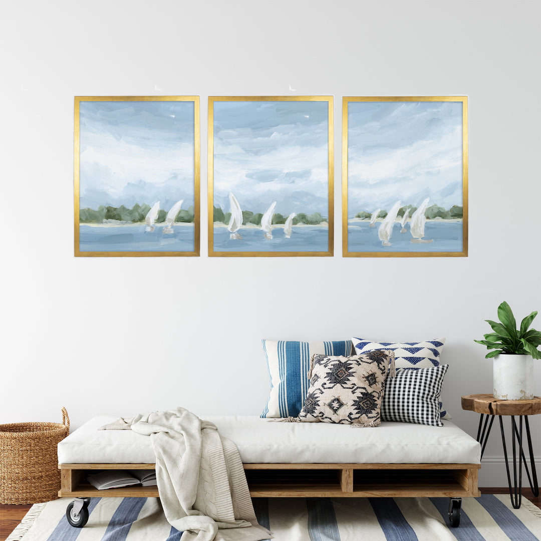 Sailing on a Dream - Set of 3