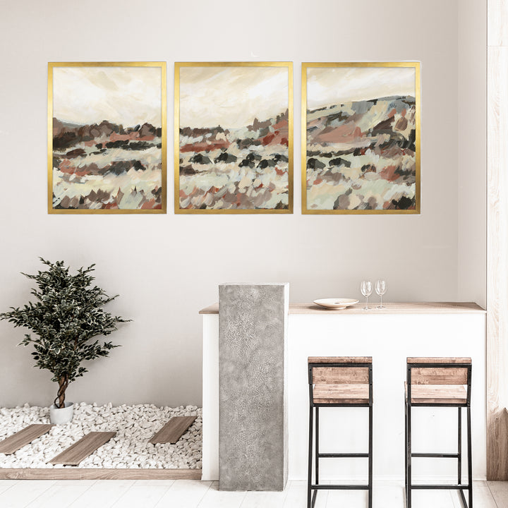Over the Range Triptych - Set of 3