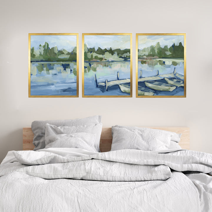 The Lakeside Dock - Set of 3