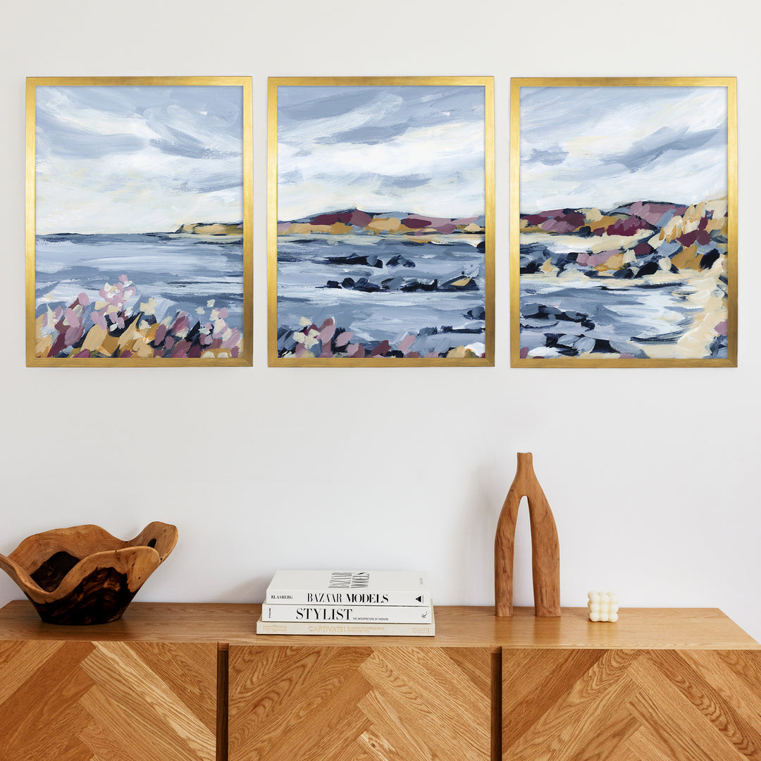 The Northern Coast Triptych - Set of 3 - Jetty Home