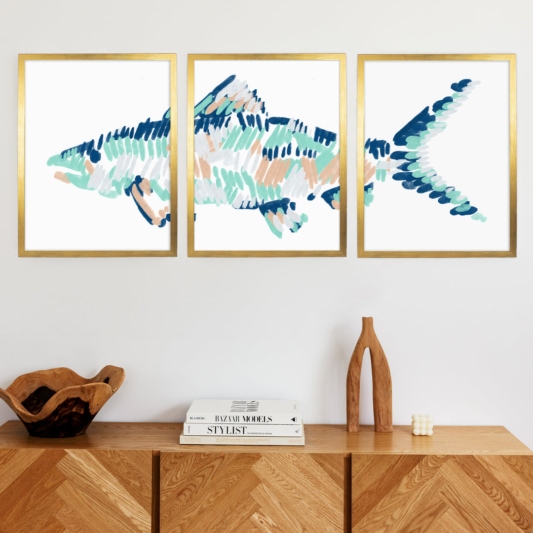 The Bonefish Triptych - Set of 3
