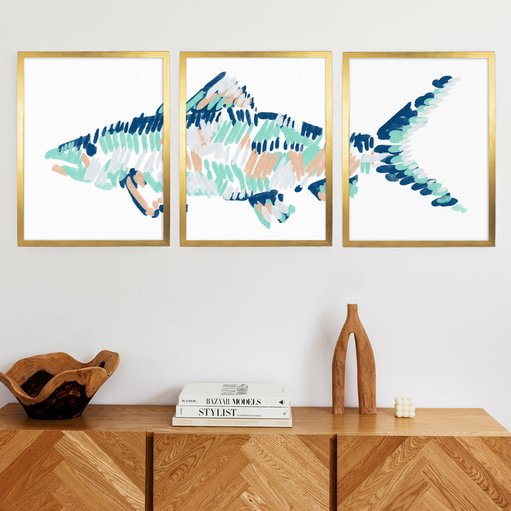 The Bonefish Triptych - Set of 3