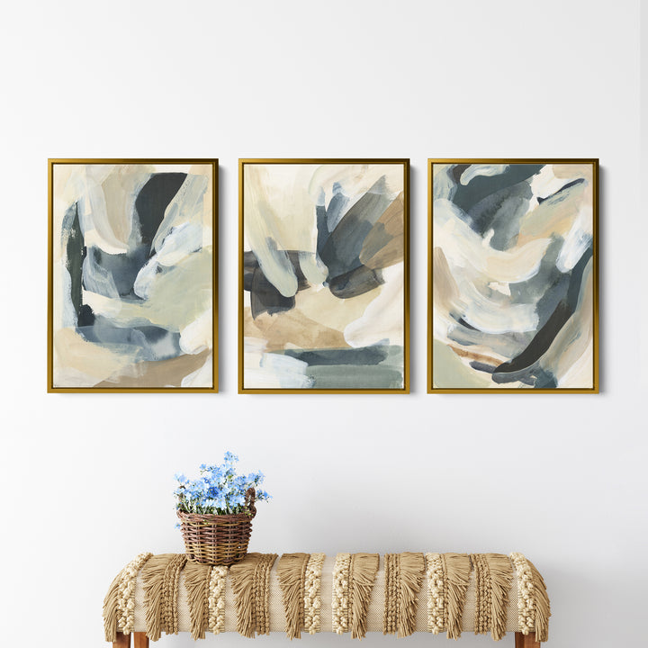 Modern Abstract Flow - Set of 3