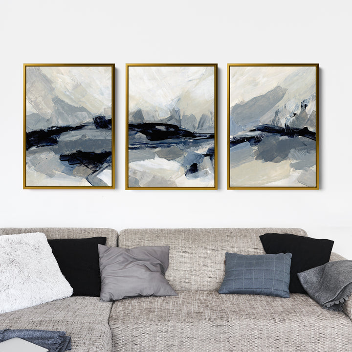 Balsam Hills Abstract - Set of 3