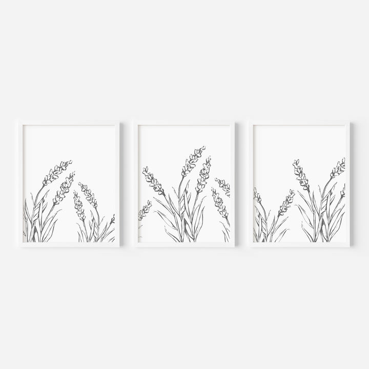 Florals in the Countryside - Set of 3