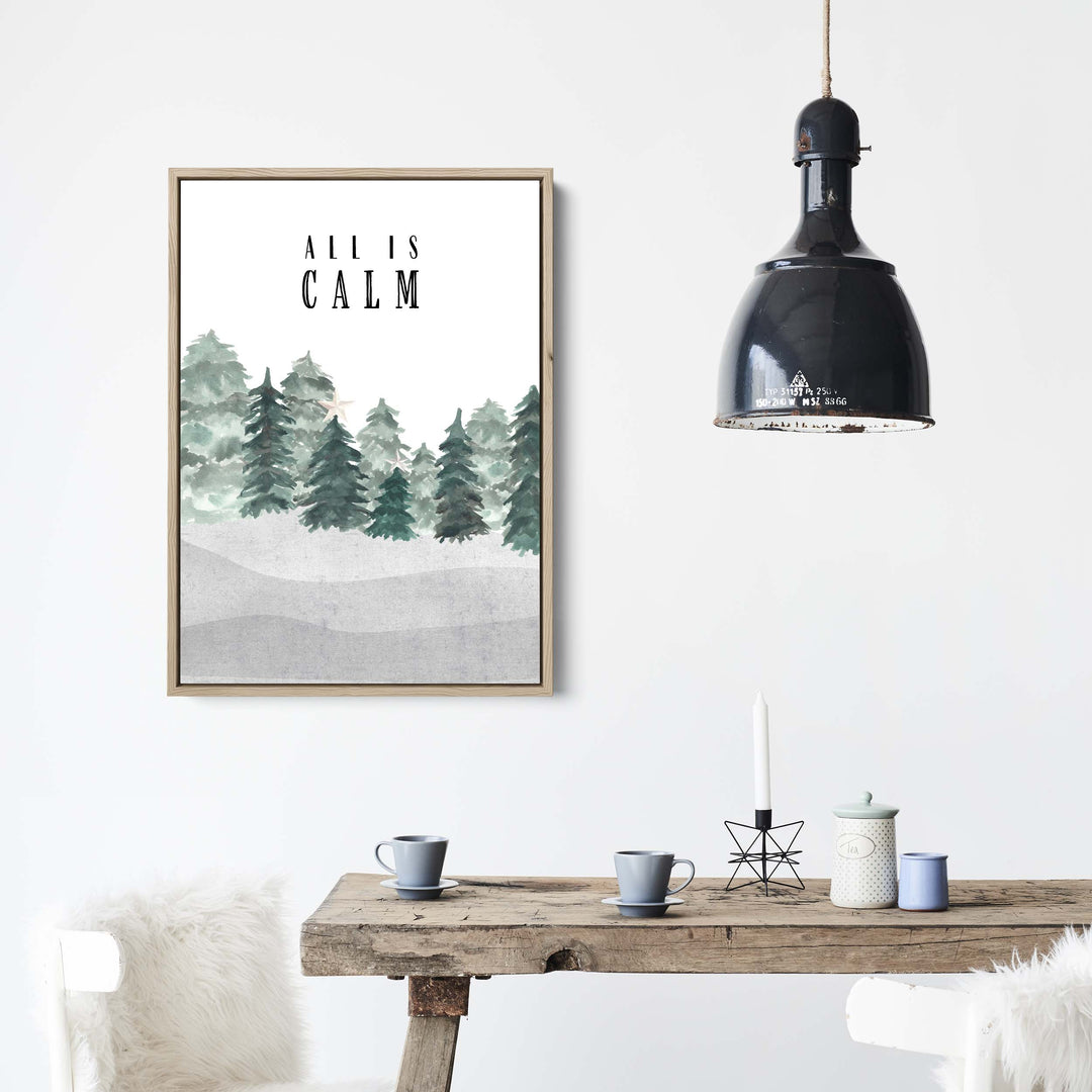 All is Calm Forest - Jetty Home