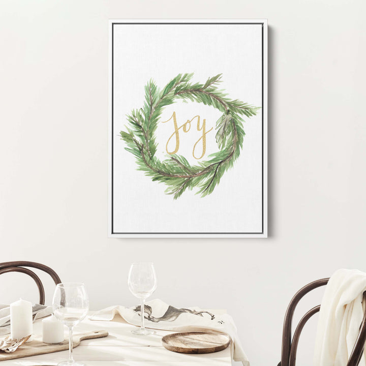Joy Christmas Wreath - Jetty Home