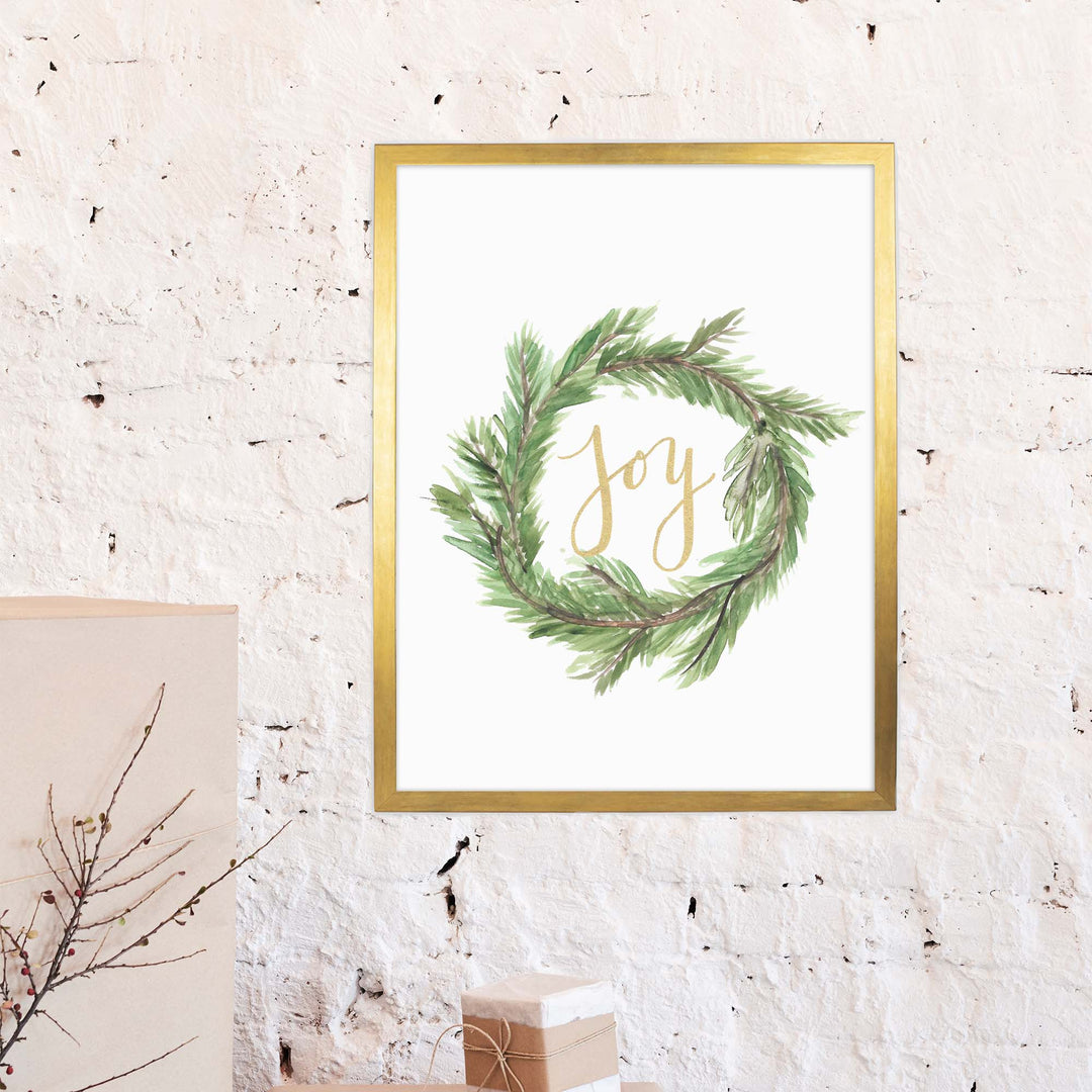 Joy Christmas Wreath - Jetty Home