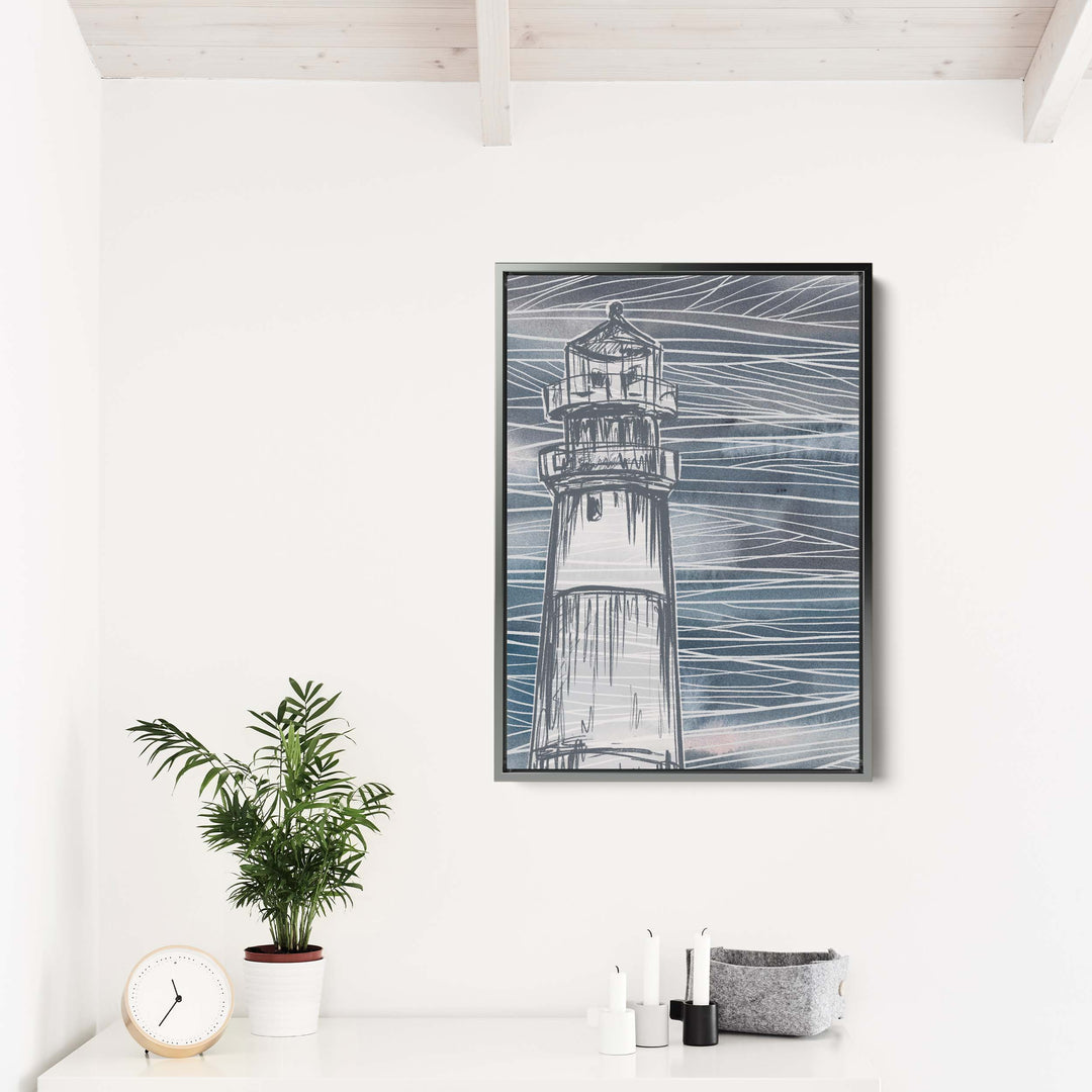 Nautical Blue Lighthouse