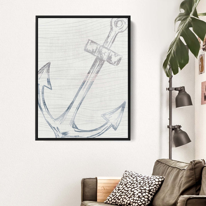 Nautical Anchor Watercolor