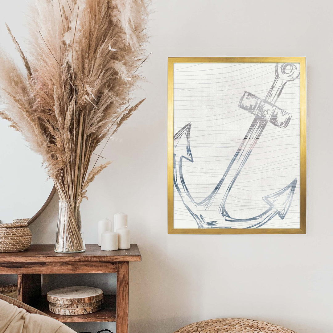 Nautical Anchor Watercolor