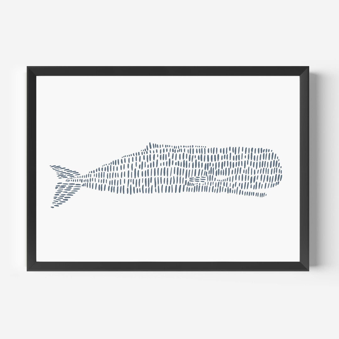 Sperm Whale Illustration