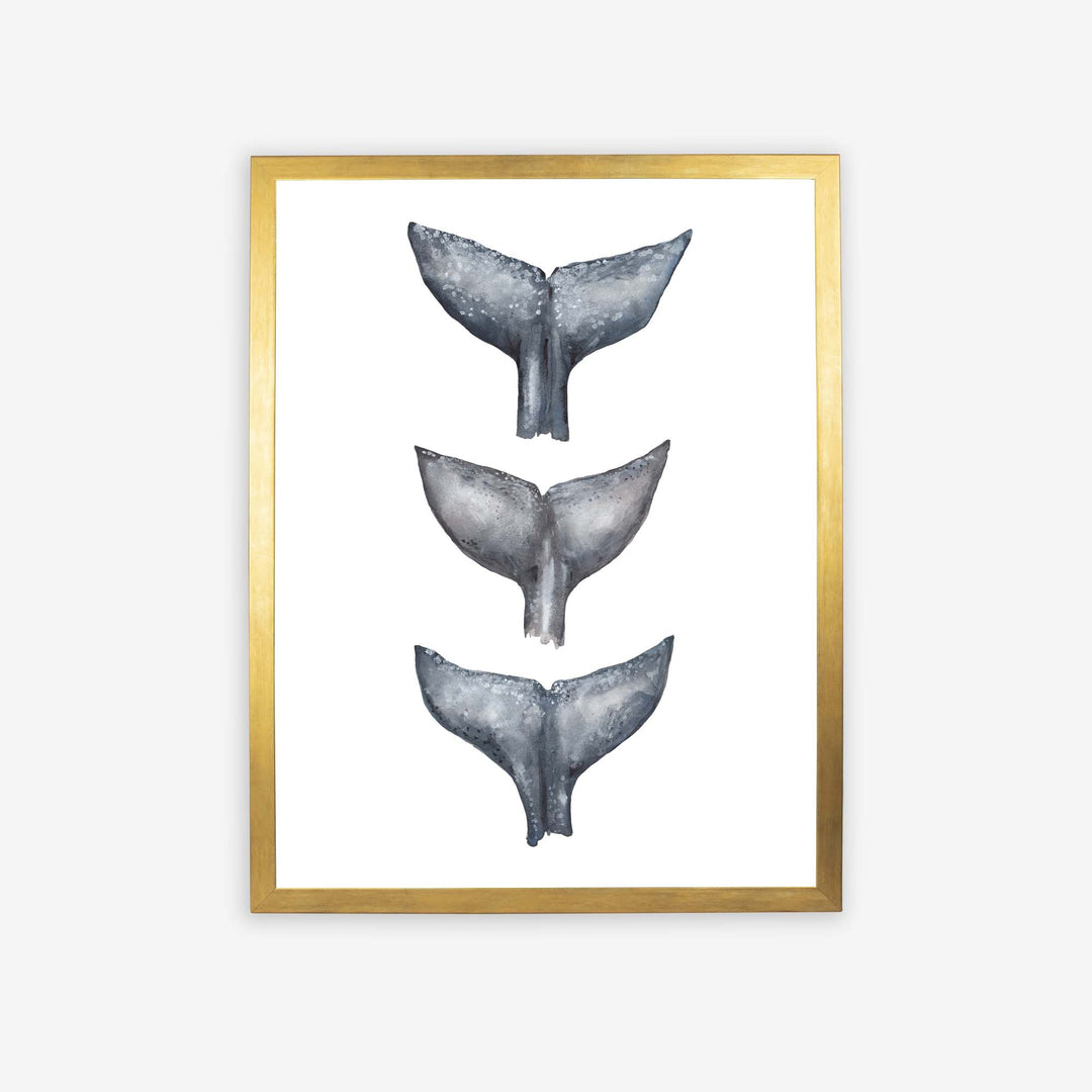 Whale Tail Trio Painting