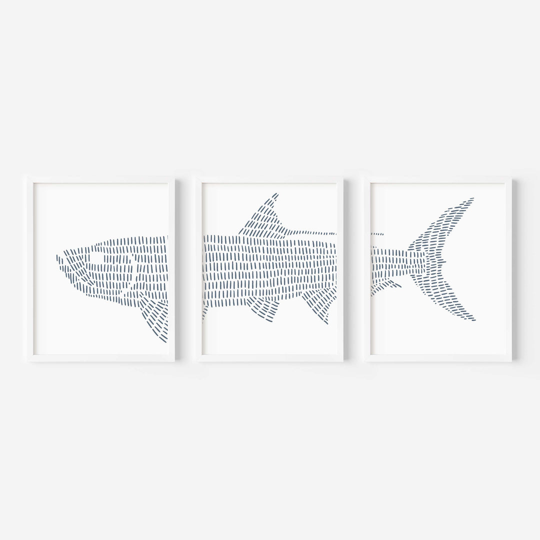 Tarpon Fish Illustration - Set of 3