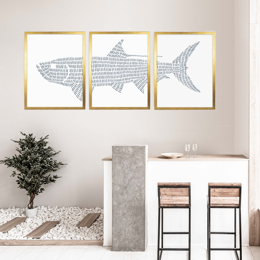 Tarpon Fish Illustration - Set of 3