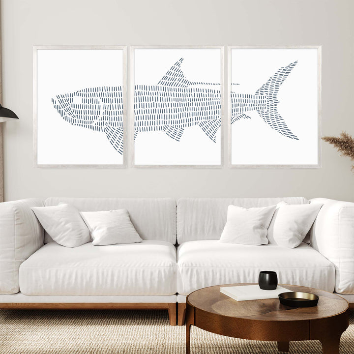 Tarpon Fish Illustration - Set of 3