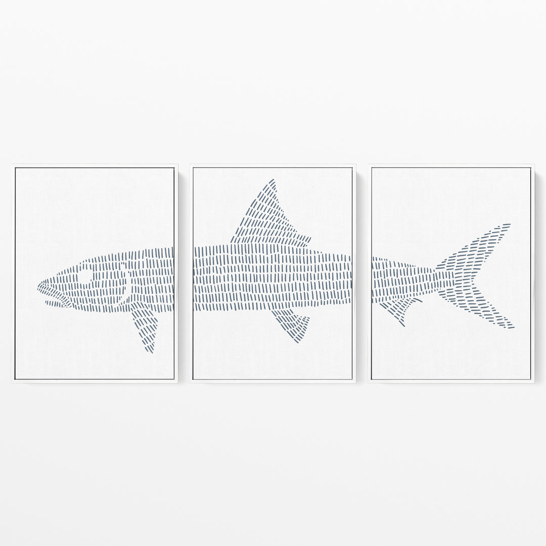 Bonefish Illustration - Set of 3