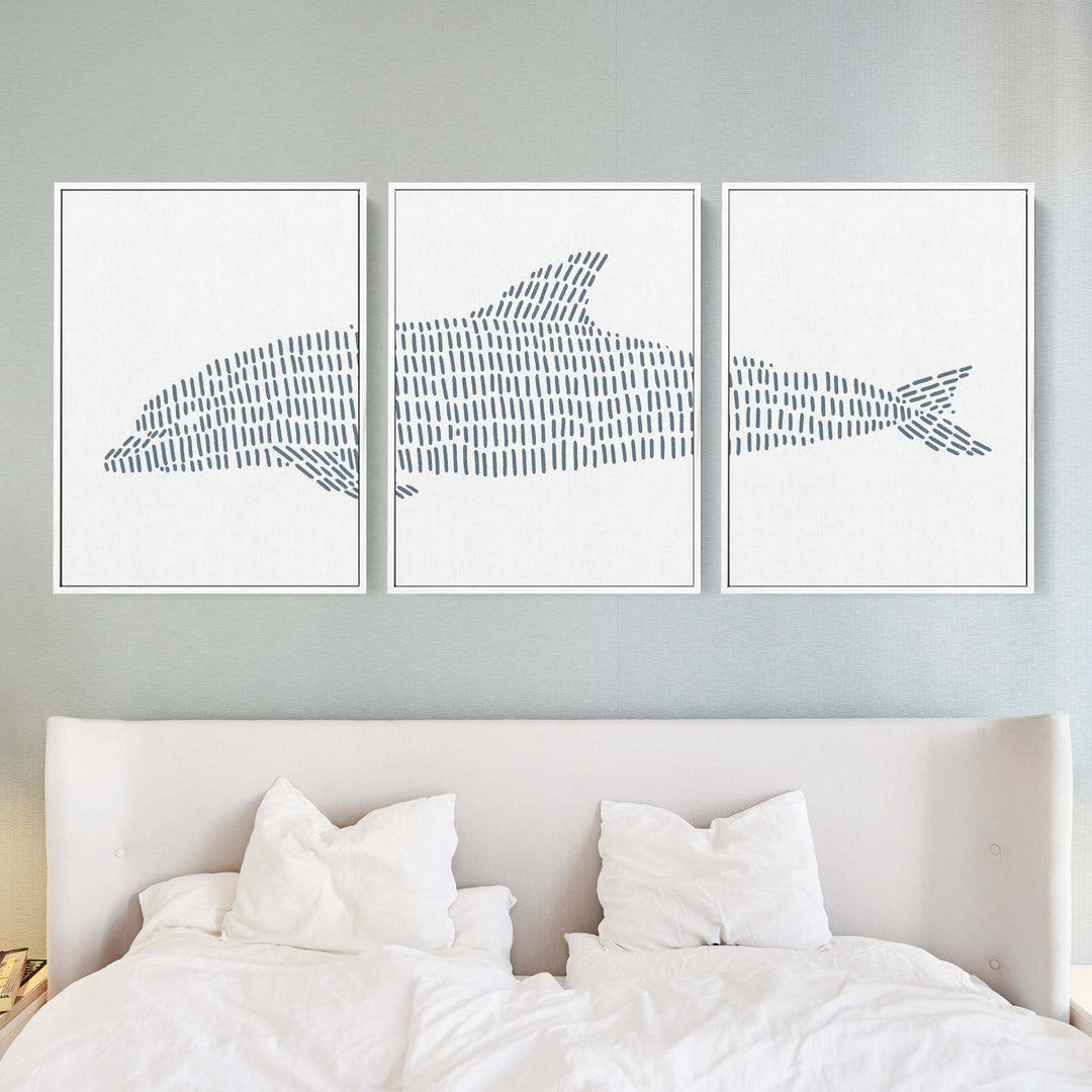 Dolphin Illustration - Set of 3