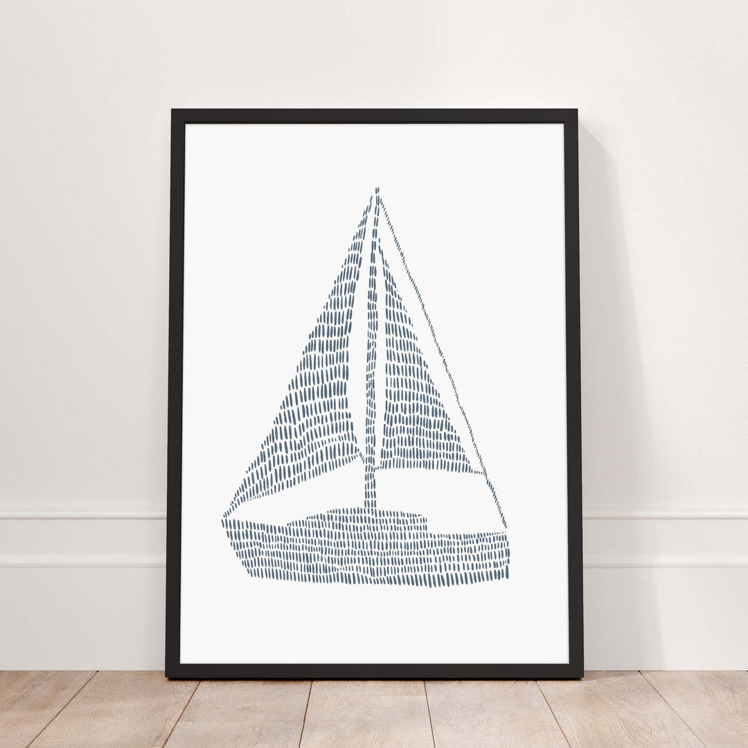 Minimalist Sailboat, No. 2