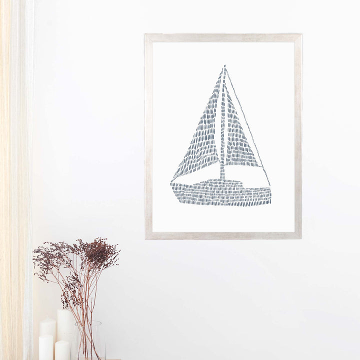 Minimalist Sailboat, No. 2