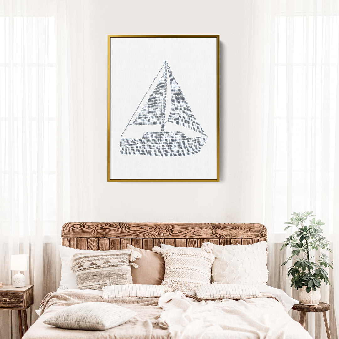 Minimalist Sailboat, No. 1