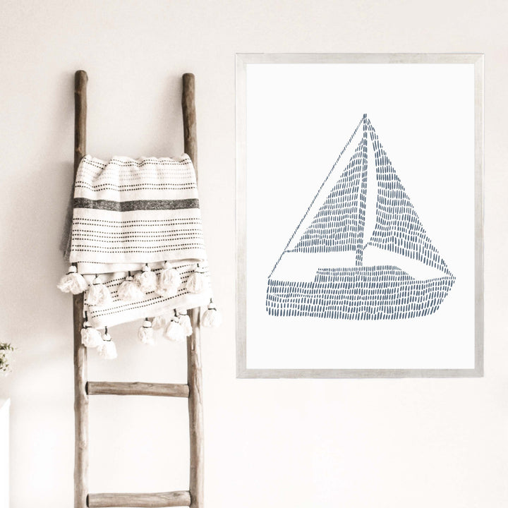 Minimalist Sailboat, No. 1