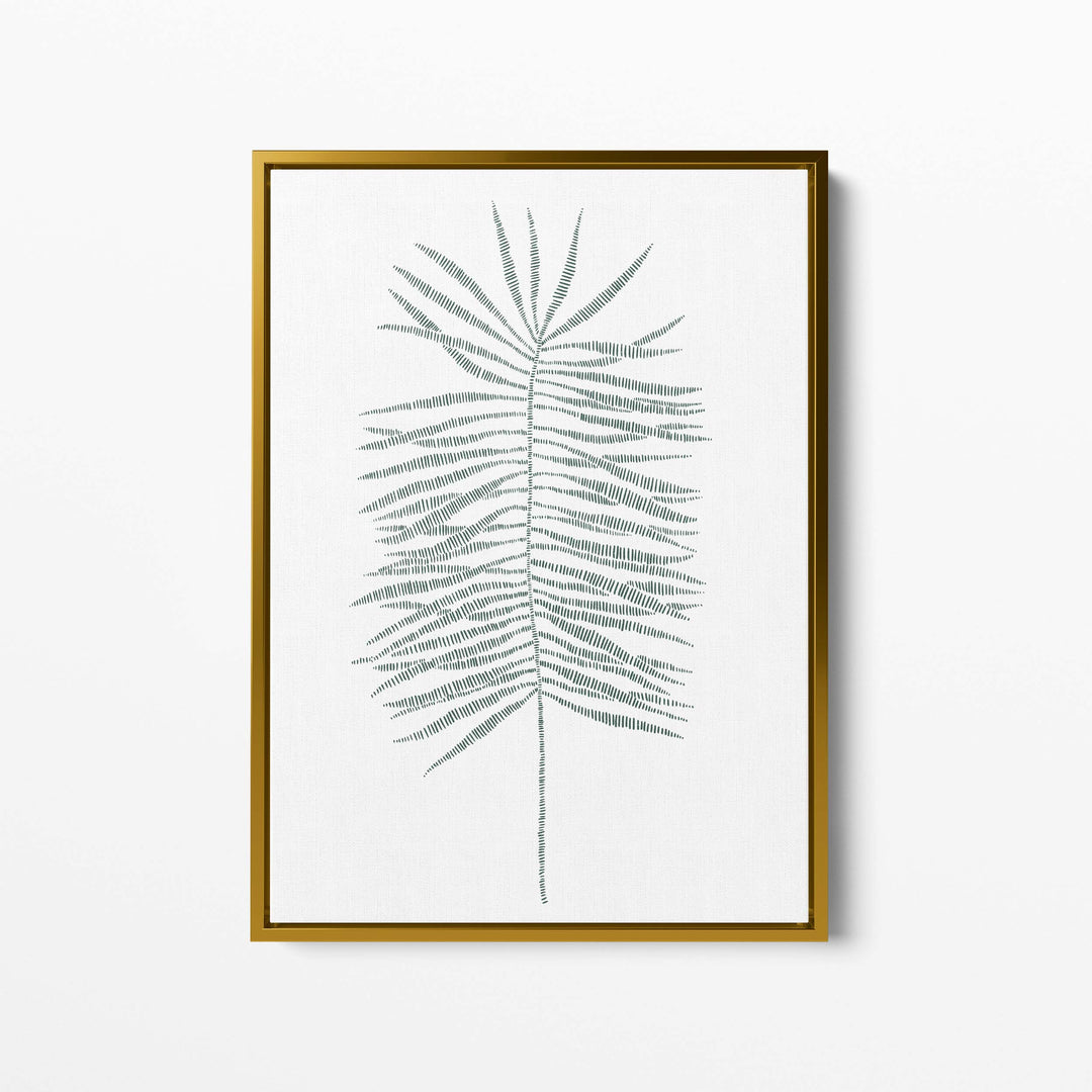 Palm Frond Leaf Study