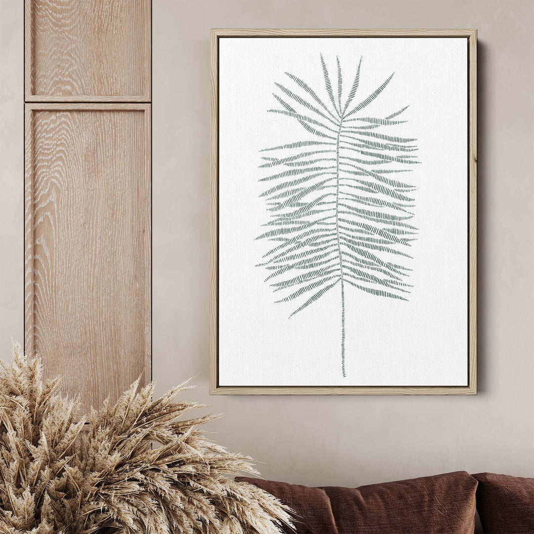 Palm Frond Leaf Study