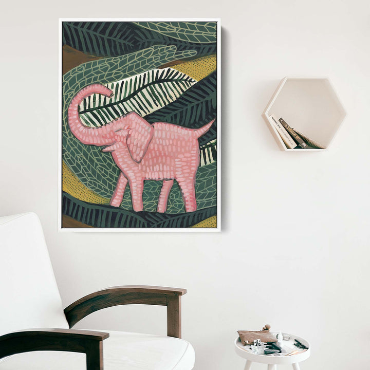 Pink Jungle Elephant