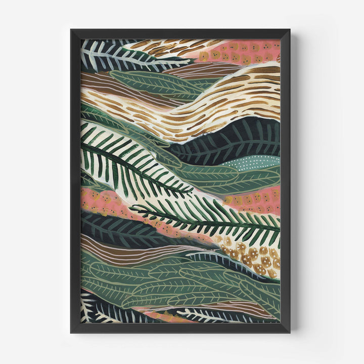 Tropical Jungle Painting, No. 1