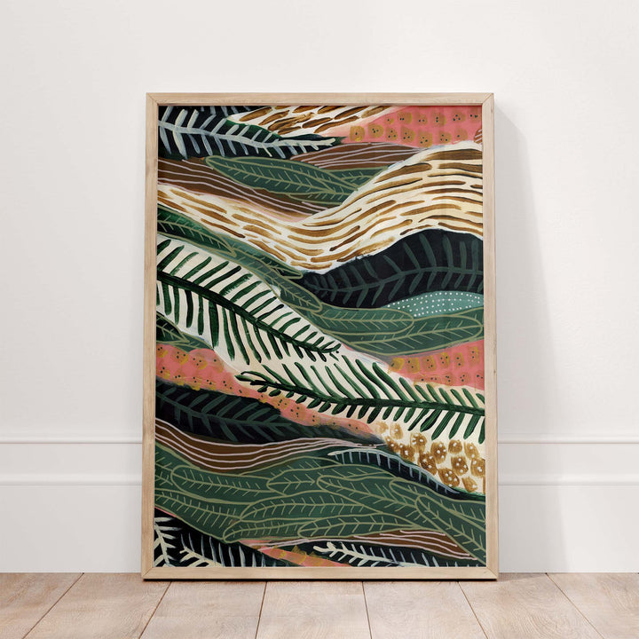 Tropical Jungle Painting, No. 1