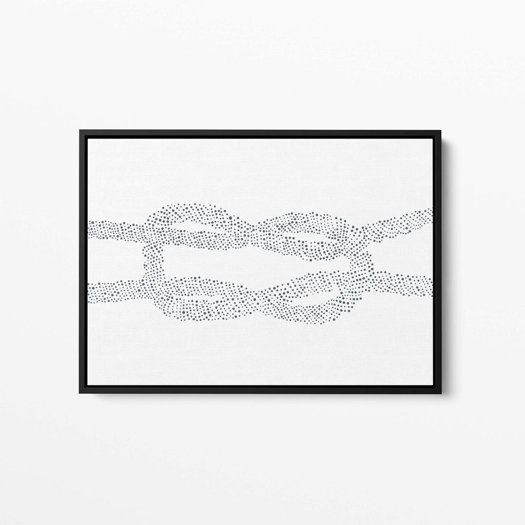 Nautical Square Knot Illustration