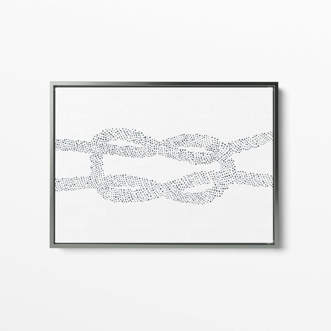 Nautical Square Knot Illustration