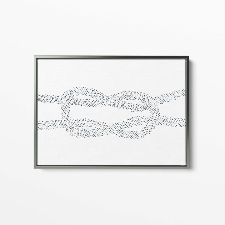 Nautical Square Knot Illustration