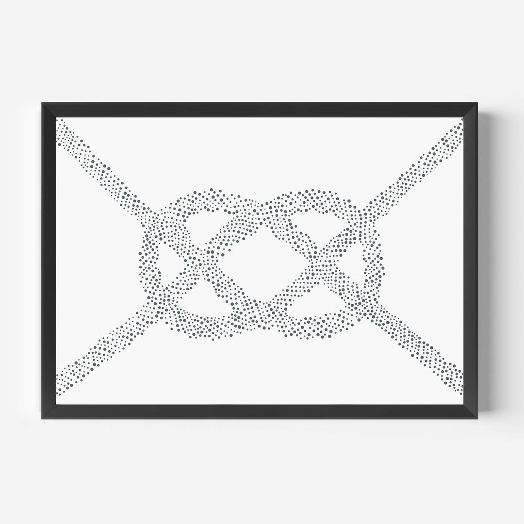 Carrick Bend Knot Illustration