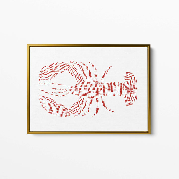 Red Lobster Illustration