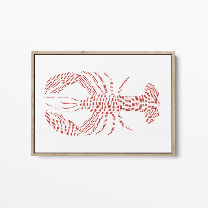 Red Lobster Illustration