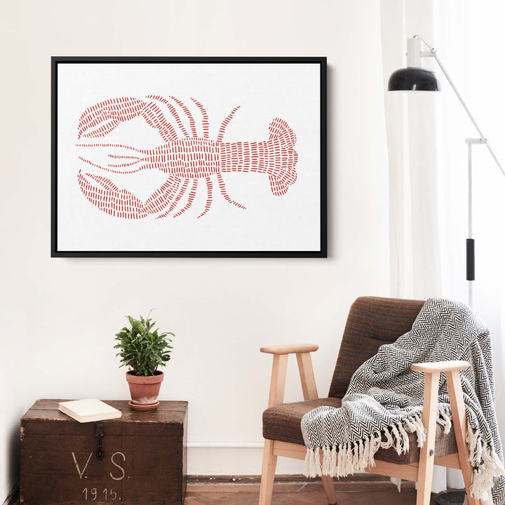 Red Lobster Illustration