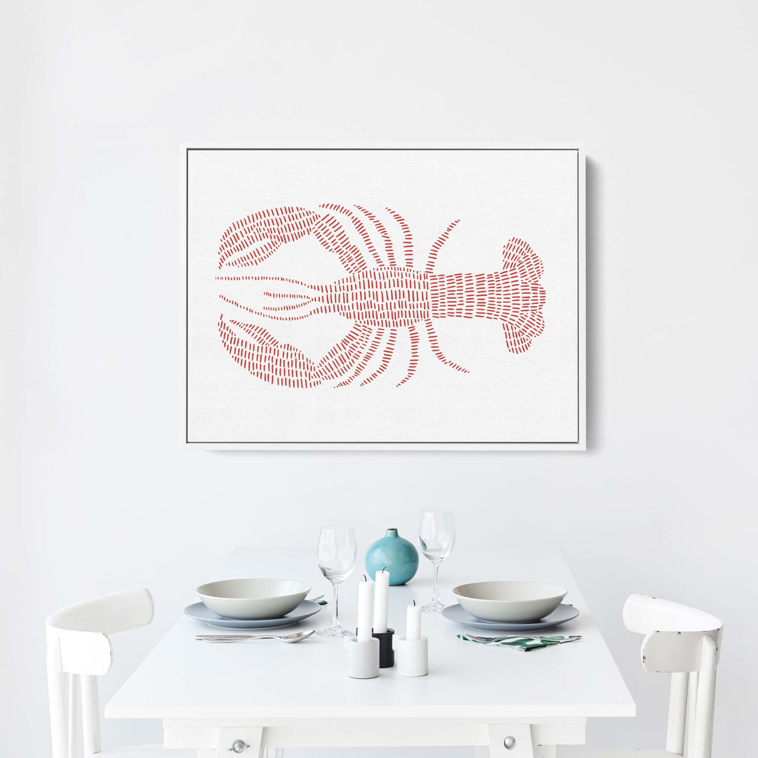 Red Lobster Illustration