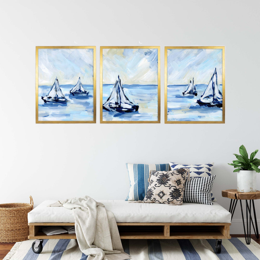 An Atlantic Sail - Set of 3