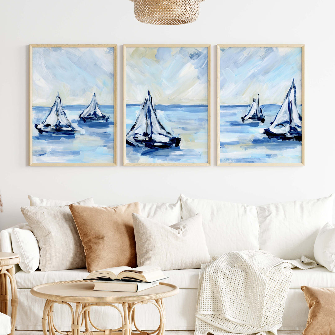 An Atlantic Sail - Set of 3