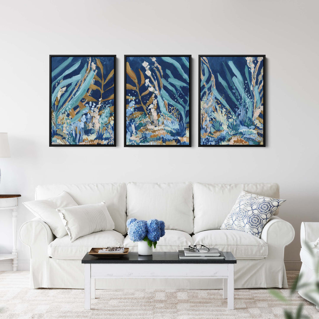 Subaquatic Wonderland Triptych - Set of 3