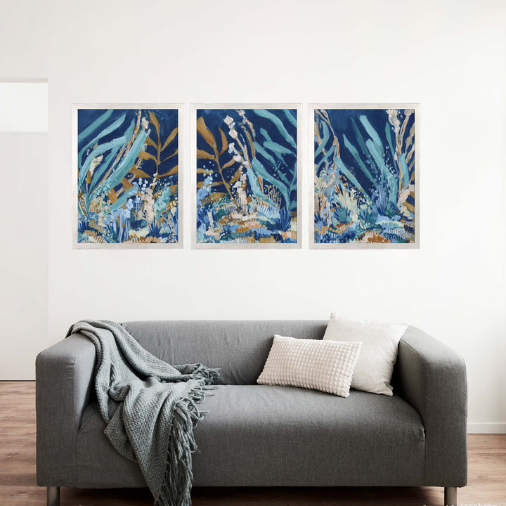 Subaquatic Wonderland Triptych - Set of 3