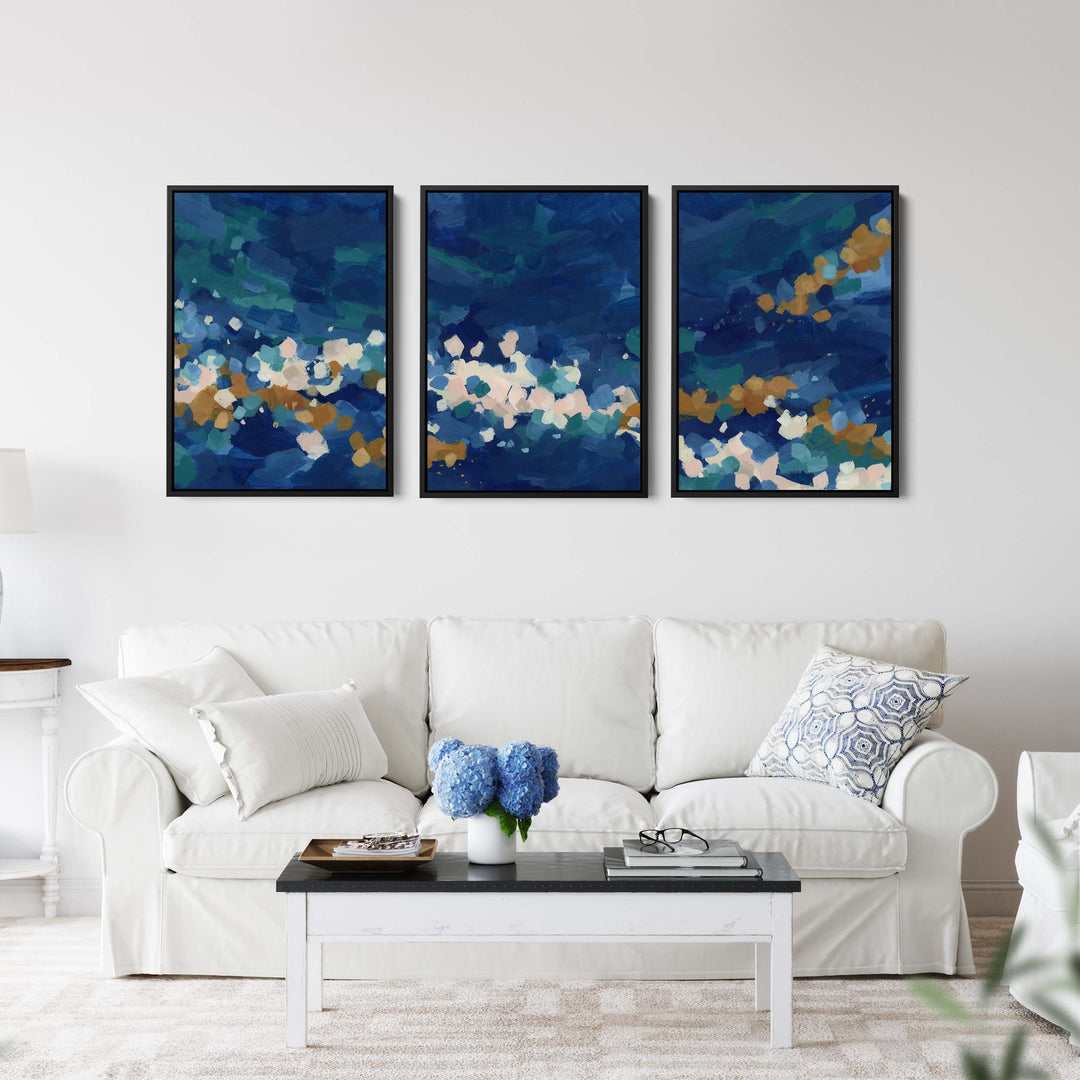 Pacific Medley Triptych - Set of 3