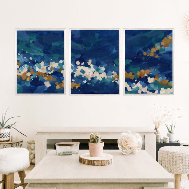 Pacific Medley Triptych - Set of 3