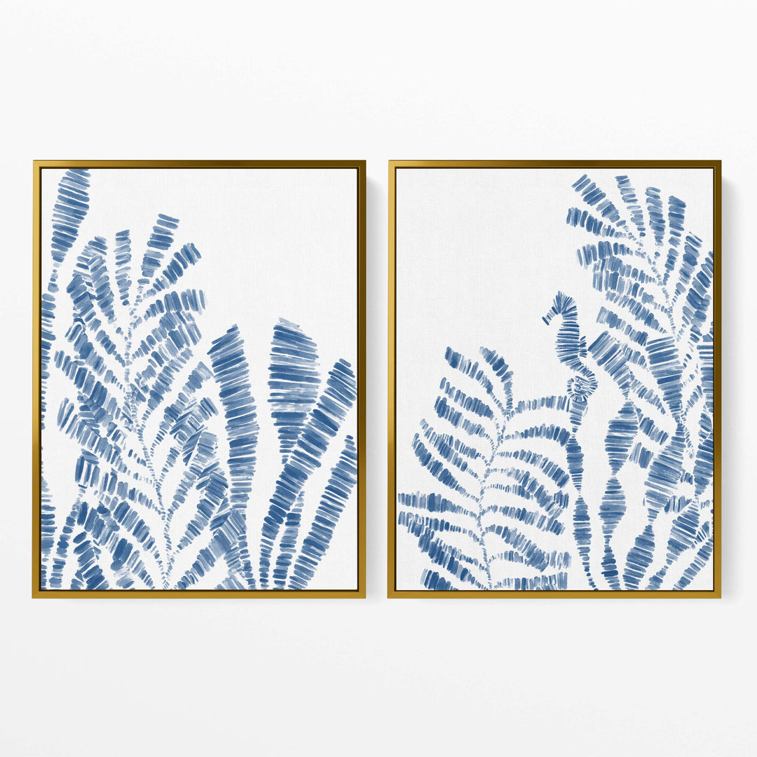 Kelp Forest Harmony Diptych - Set of 2