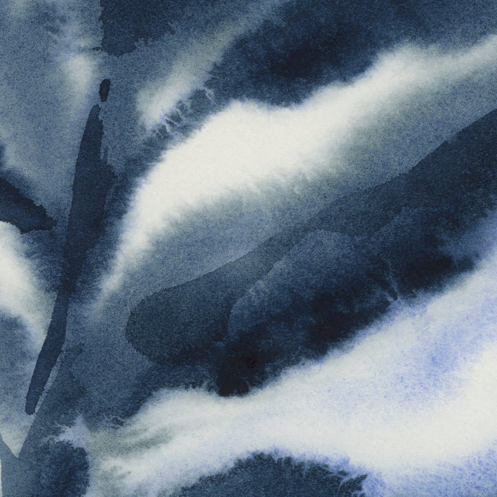 Indigo Seaweed Triptych - Set of 3