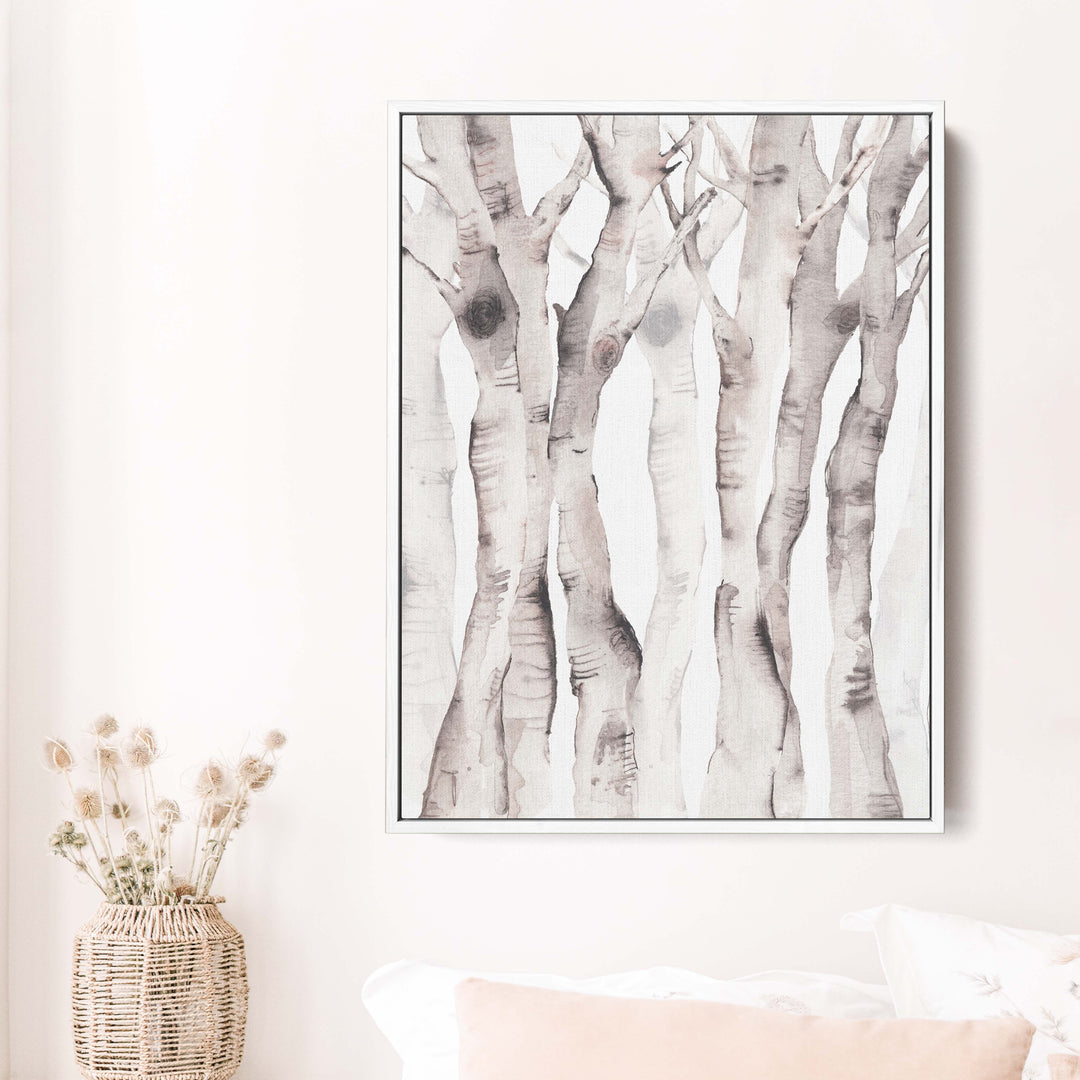 Birch Tree Watercolor No. 1