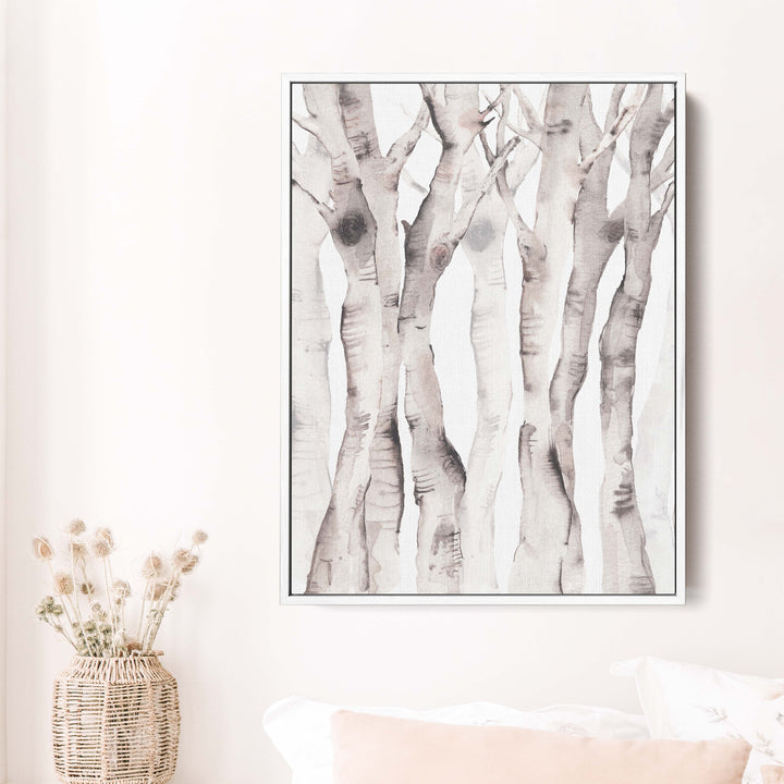 Birch Tree Watercolor No. 1